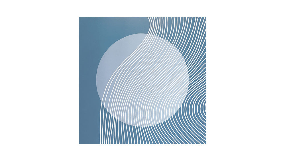 Hypnotic Waves I Art Print