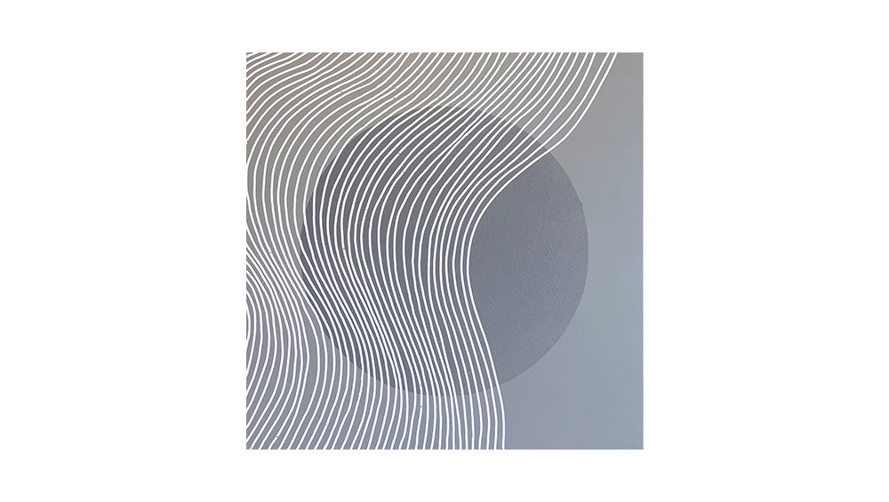 Hypnotic Waves III Art Print