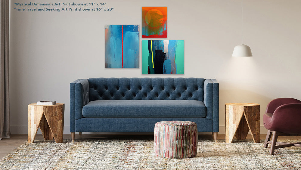 Mystical Dimension Art Print