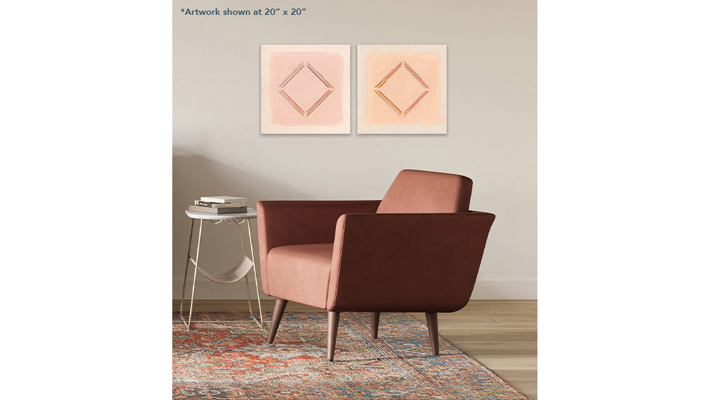 Floating to Center I Art Print